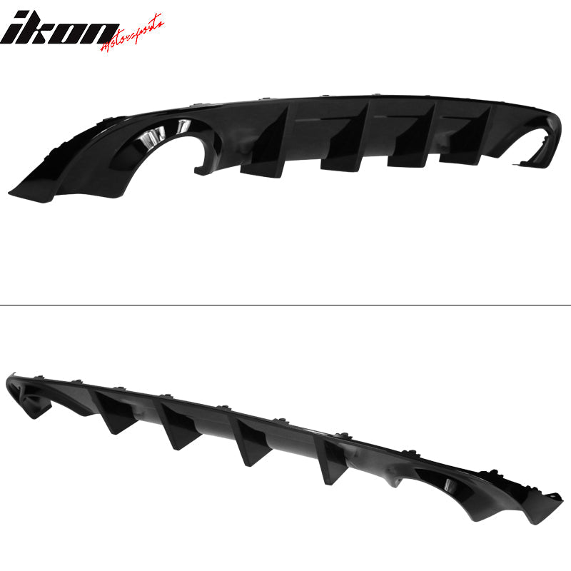 Rear Diffuser Splitter for 2015-2024 Dodge Charger Base SXT PP