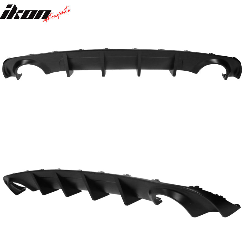 Rear Diffuser Splitter for 2015-2024 Dodge Charger Base SXT PP