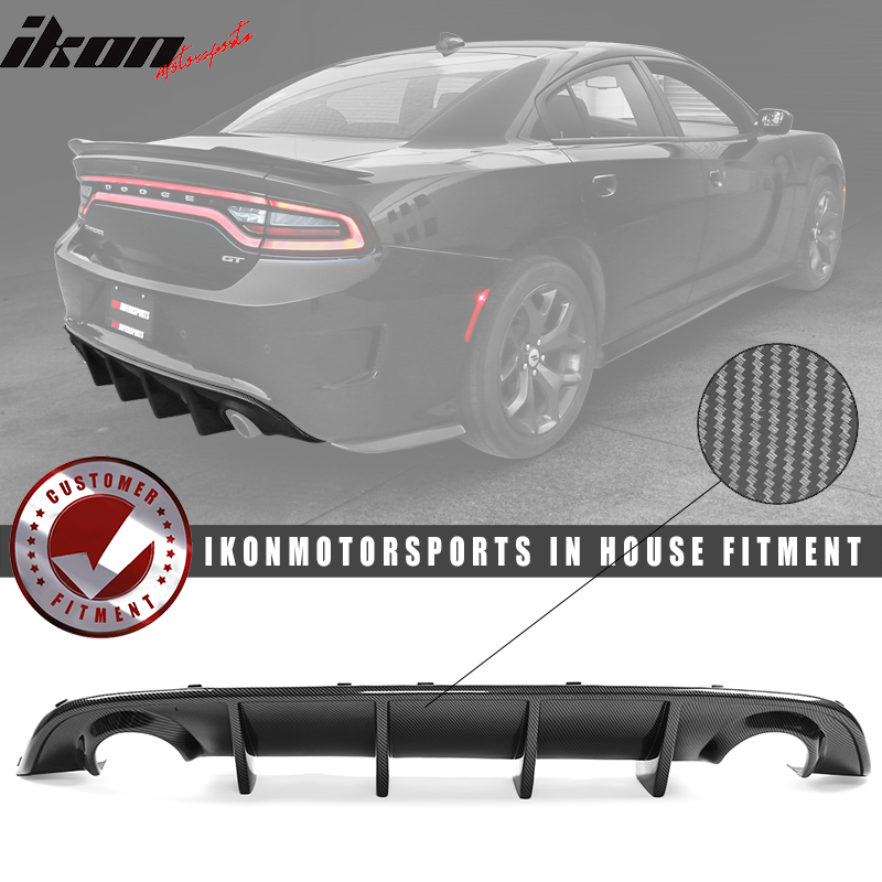 2015-2024 Dodge Charger SRT Rear Diffuser PP