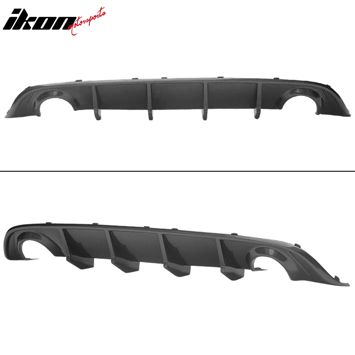2015-2023 Dodge Charger SRT V2 Rear Diffuser with Reflective Tape PP