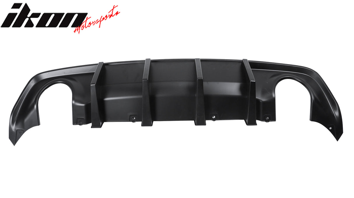 Rear Bumper Diffuser for 2020-2024 Dodge Charger Widebody IKON Style P