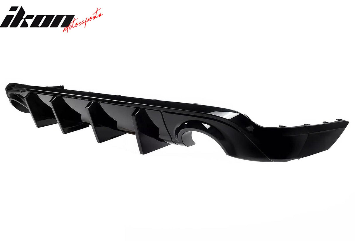 2011-2024 Dodge Durango Rear Bumper Lip Diffuser V1 Gloss Black Apron