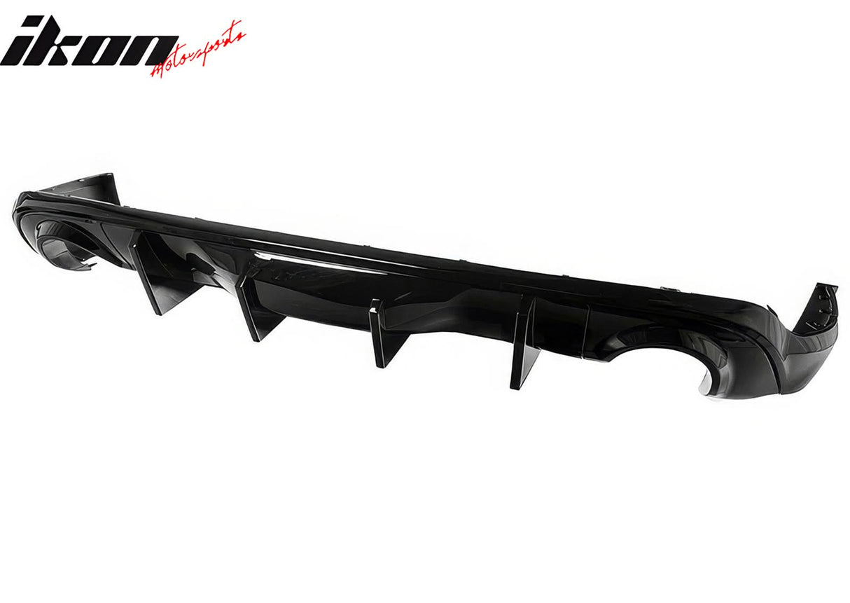 2011-2024 Dodge Durango Rear Bumper Lip Diffuser V2 Gloss Black Apron
