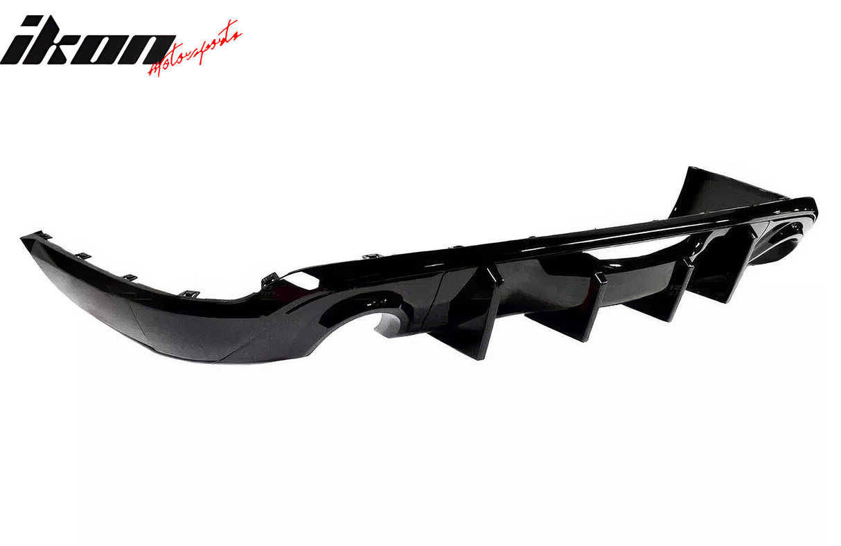 2011-2024 Dodge Durango Rear Bumper Lip Diffuser V2 Gloss Black Apron
