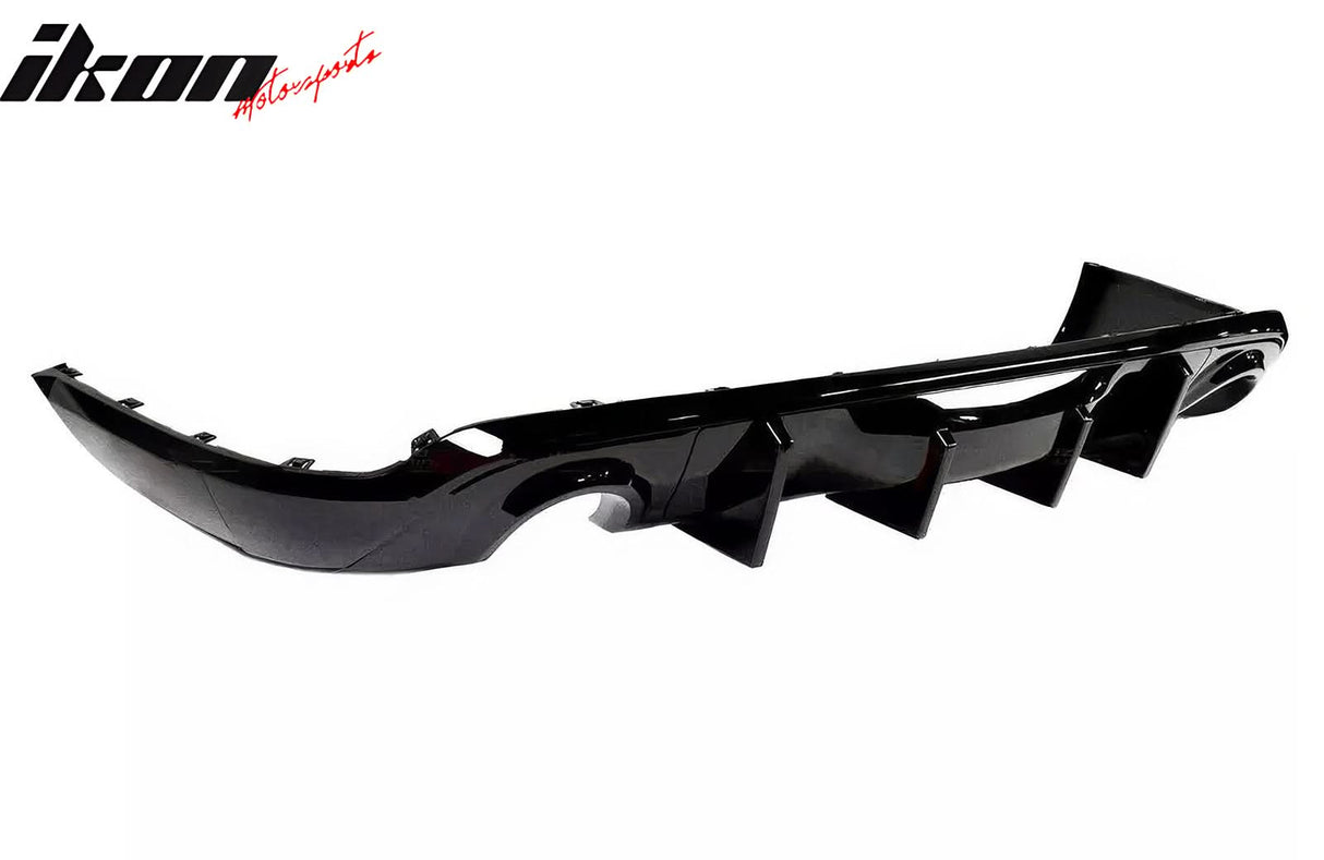 2011-2024 Dodge Durango Rear Bumper Lip Diffuser V2 Gloss Black Apron