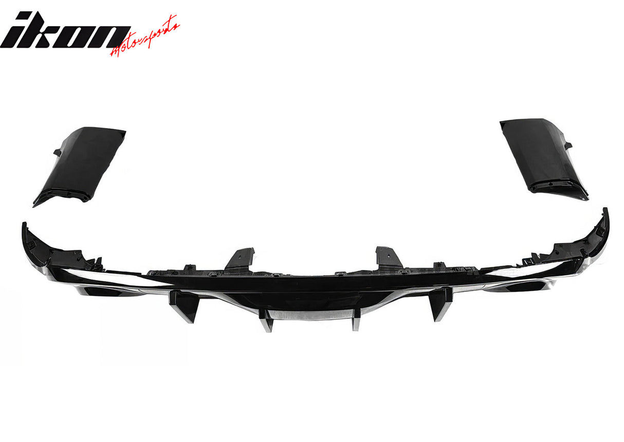 2011-2024 Dodge Durango Rear Bumper Lip Diffuser V2 Gloss Black Apron