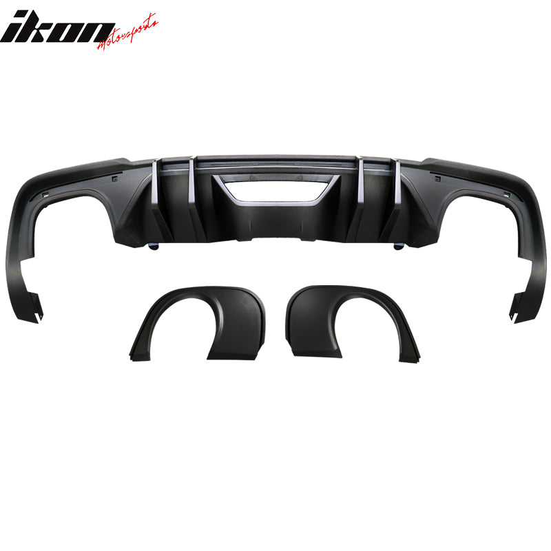 2018-2023 Ford Mustang EcoBoost Rear Diffuser & Muffler Tip