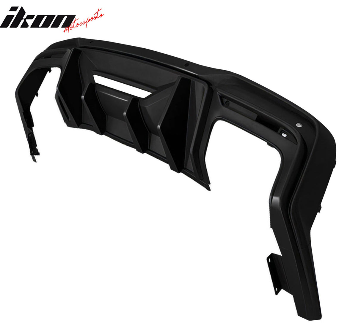 2024-2025 Ford Mustang Rock Style Gloss Black Rear Diffuser Lip PP