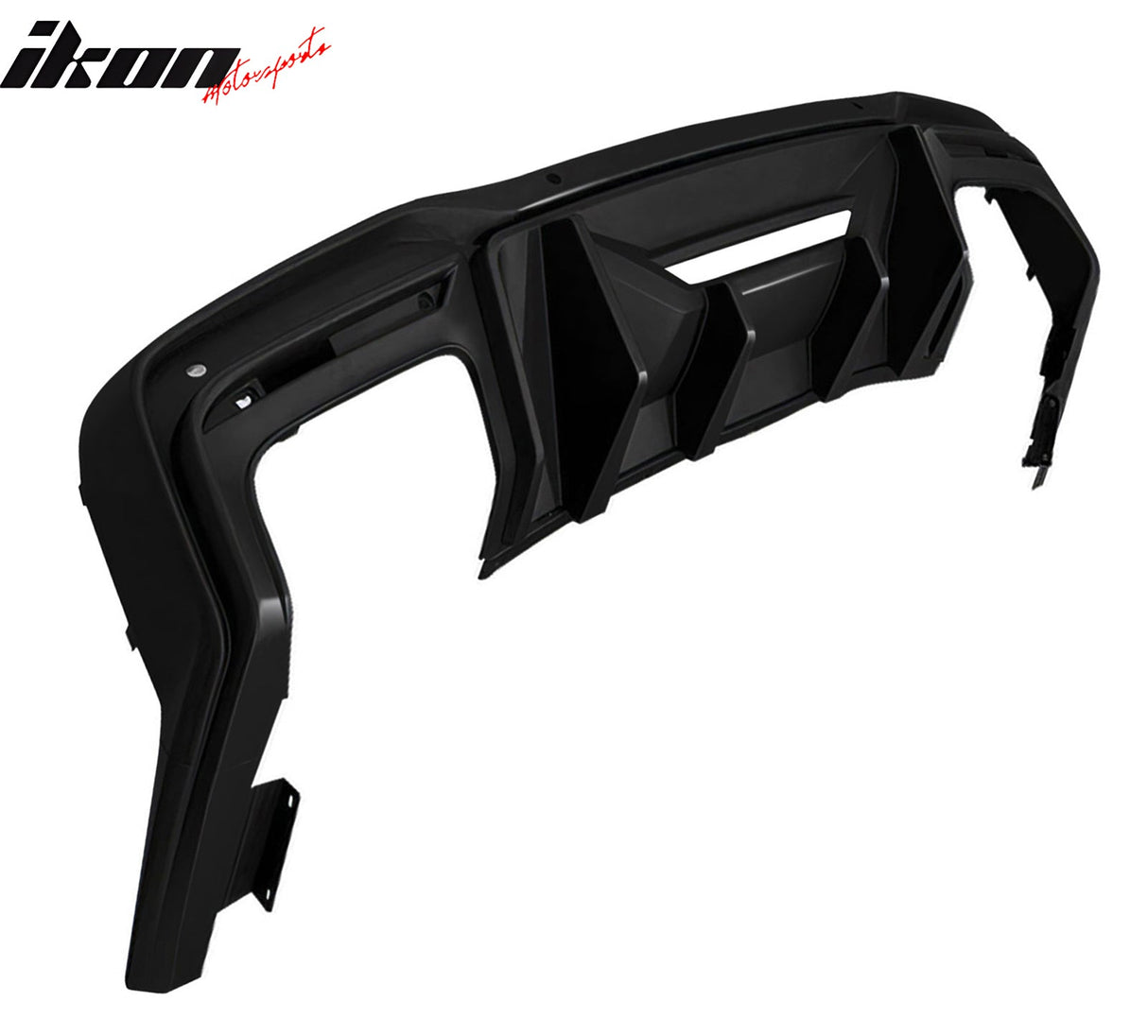 2024-2025 Ford Mustang Rock Style Gloss Black Rear Diffuser Lip PP