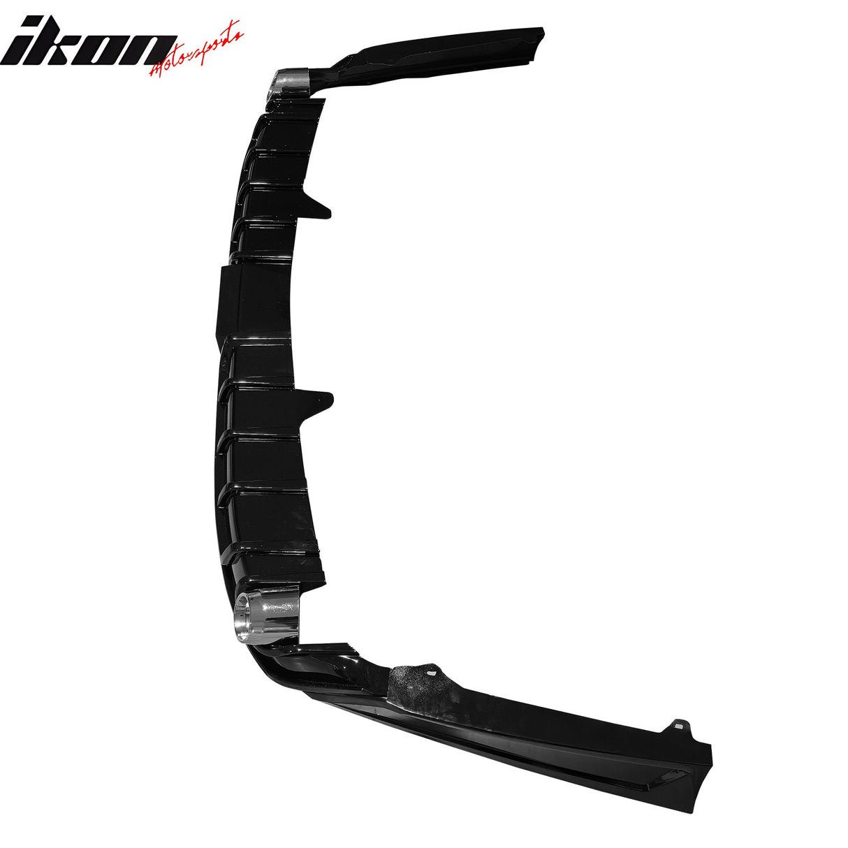 2023-2025 Honda Accord IK Style Gloss Black 3PC Rear Diffuser w/ LED