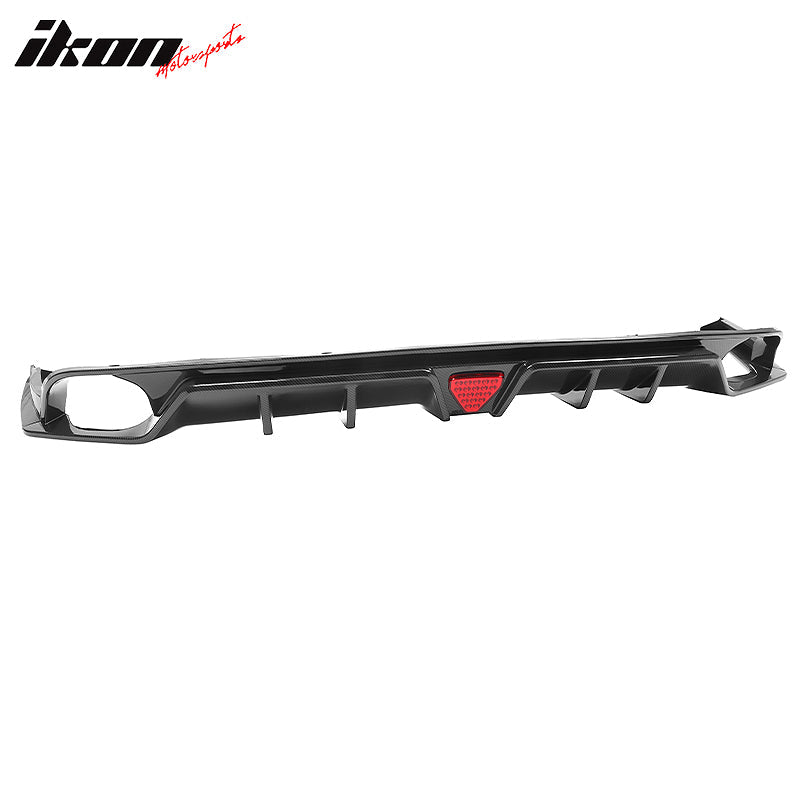 2022-2023 Honda Civic Sedan 4-Door Rear Bumper Diffuser Lip 3PC PP