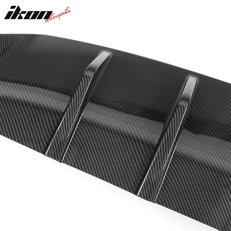 2022-2023 Honda Civic Sedan 4-Door Rear Bumper Diffuser Lip 3PC PP