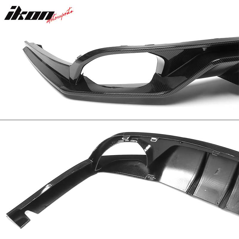 2022-2023 Honda Civic Sedan 4-Door Rear Bumper Diffuser Lip 3PC PP