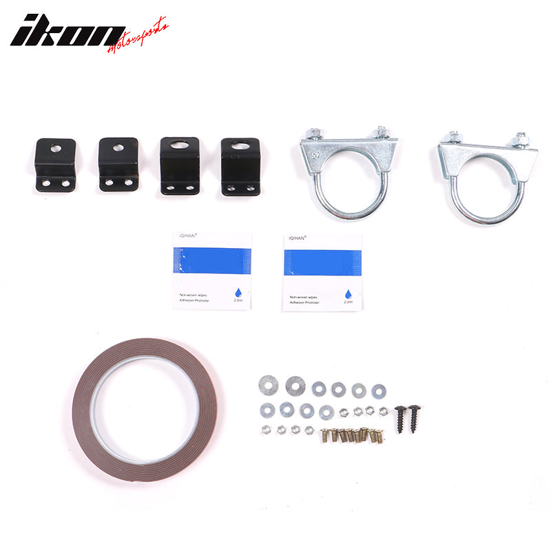 2022-2023 Honda Civic Sedan 4-Door Rear Bumper Diffuser Lip 3PC PP