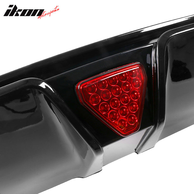 2022-2023 Honda Civic Sedan 4-Door Rear Bumper Diffuser Lip 3PC PP