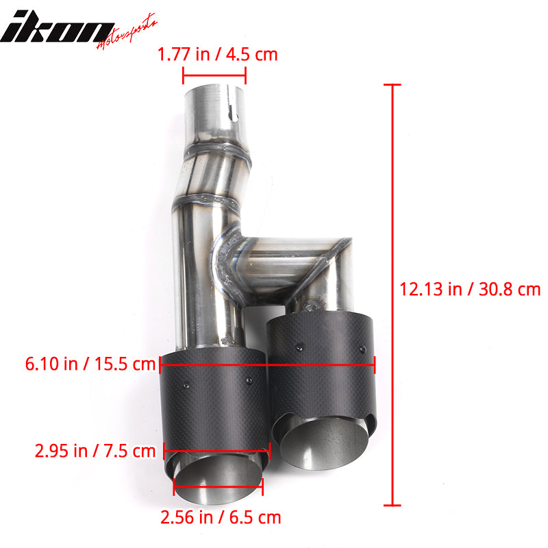 2022-2023 Honda Civic Sedan 4-Door Rear Bumper Diffuser Lip 3PC PP