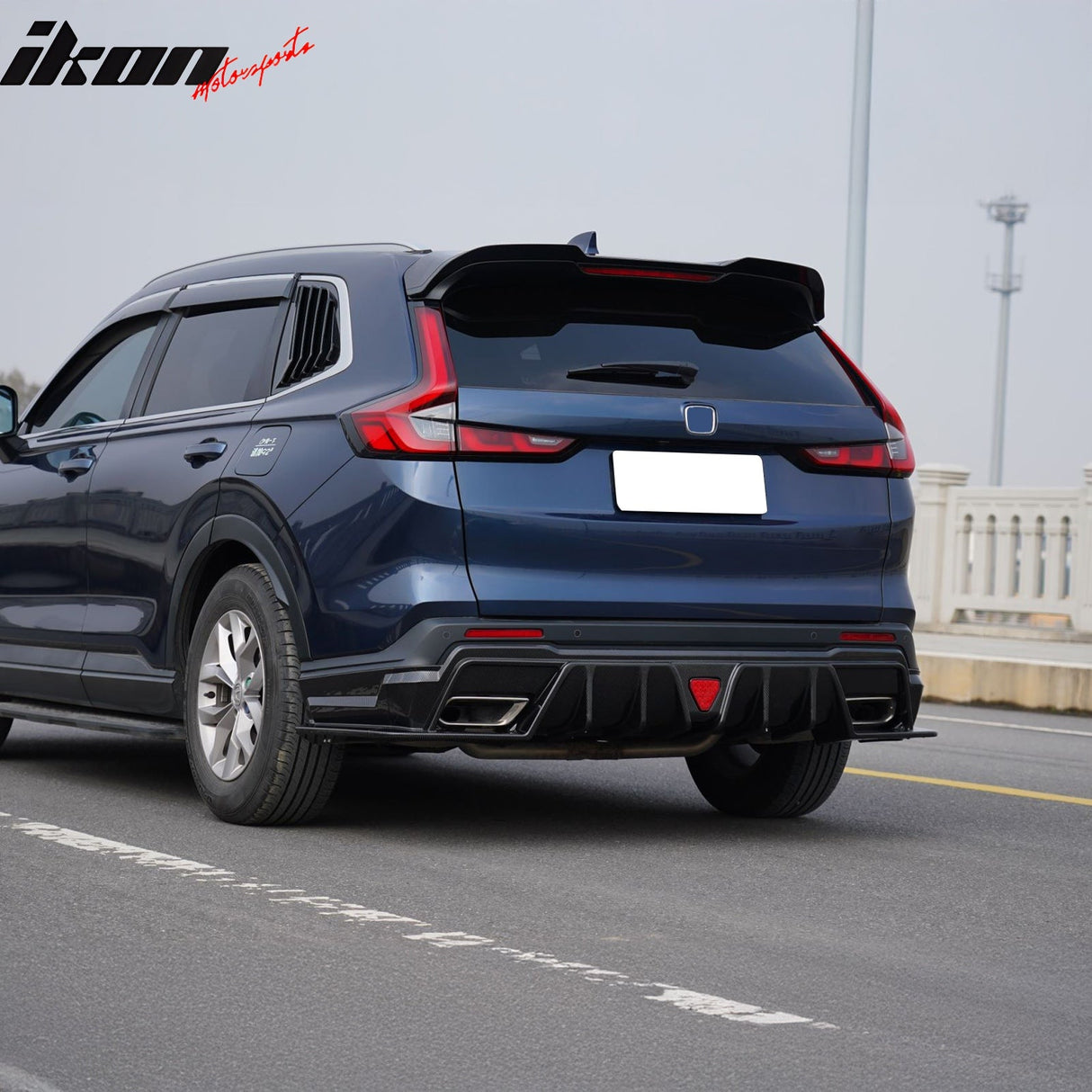 2023-2025 Honda CR-V Rear Diffuser Lip W/ LED PP