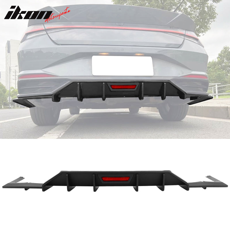 2021-2024 Hyundai Elantra 4DR Rear Bumper Diffuser PP