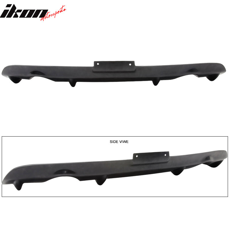 2003-2007 Infiniti G35 Coupe NS Style Unpaint Rear Bumper Diffuser PU