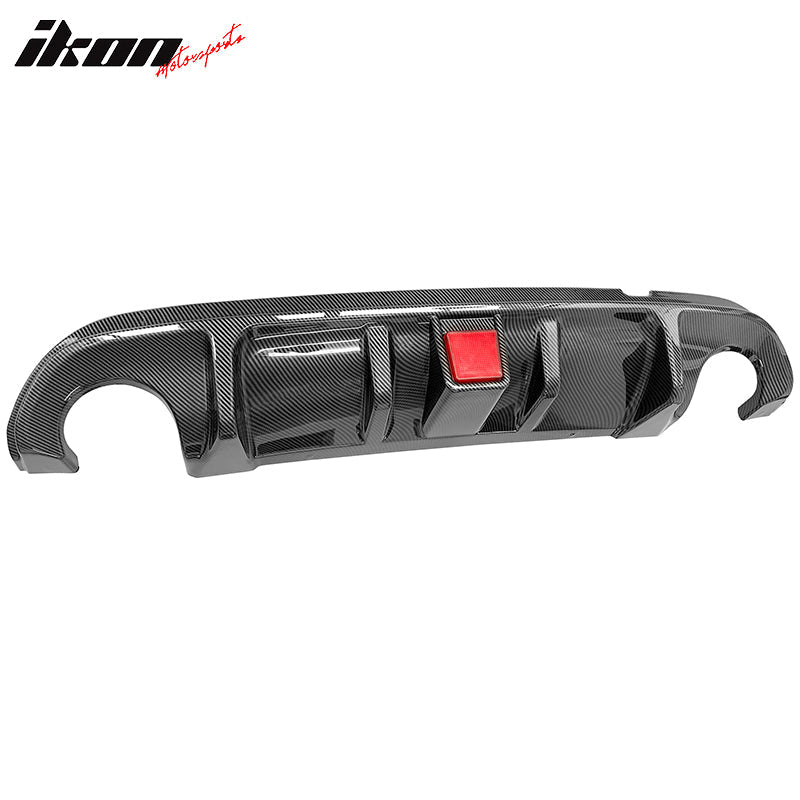 2014-2017 Infiniti Q50 LED Light Rear Bumper Diffuser PP