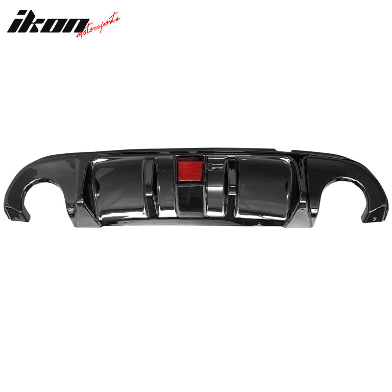 2014-2017 Infiniti Q50 LED Light Rear Bumper Diffuser PP