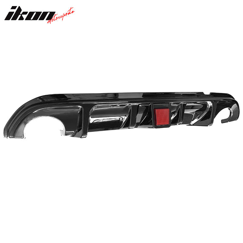 2014-2017 Infiniti Q50 LED Light Rear Bumper Diffuser PP