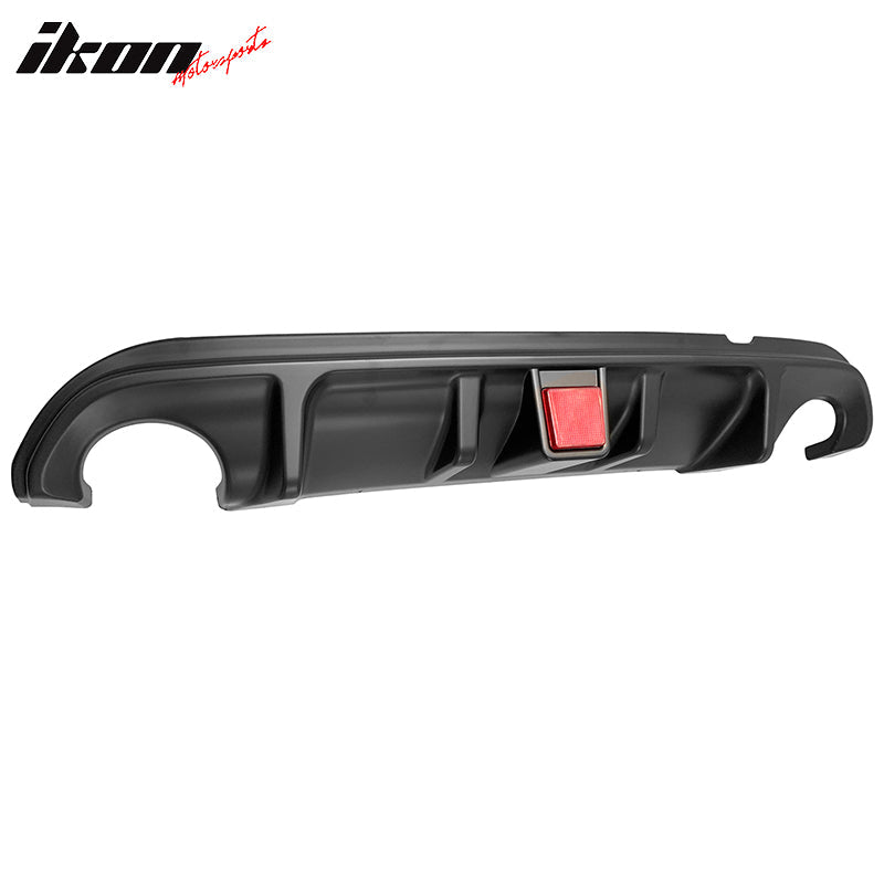 2014-2017 Infiniti Q50 LED Light Rear Bumper Diffuser PP