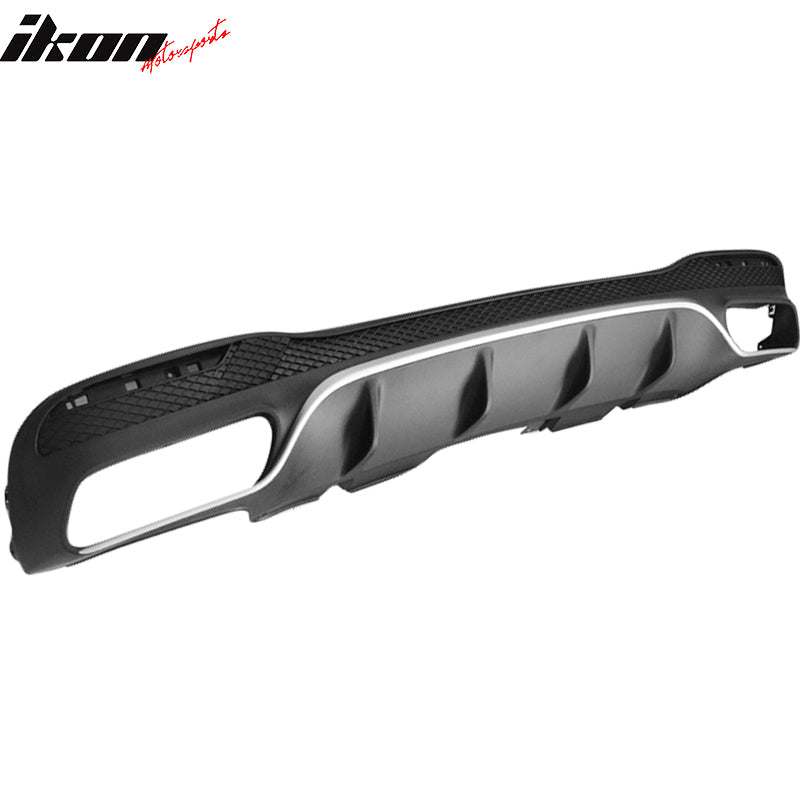 2016-2018 Benz GLE-Class AMG Style Unpainted Rear Bumper Diffuser PP
