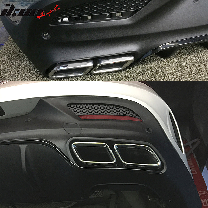 2016-2019 Benz GLE-Class Coupe AMG Style Rear Bumper Lip Diffuser PP