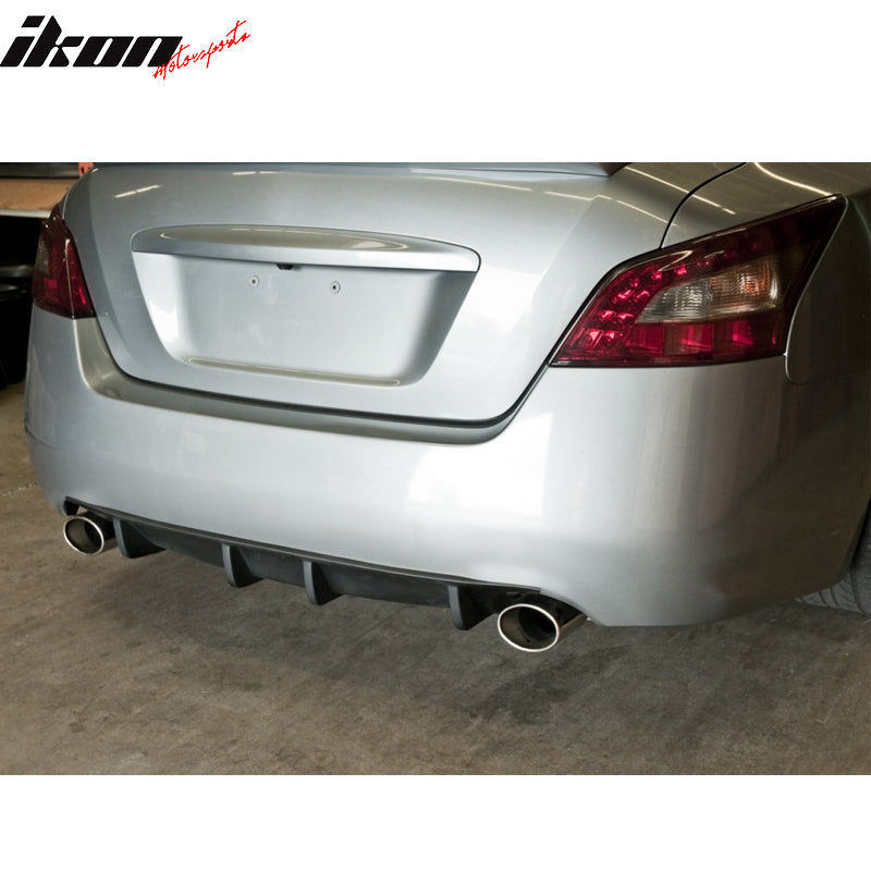 2009-2015 Nissan Maxima ST Style Unpainted Rear Bumper Diffuser PU