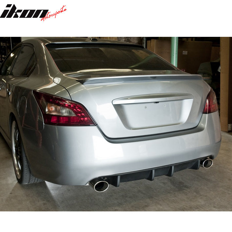 2009-2015 Nissan Maxima ST Style Unpainted Rear Bumper Diffuser PU