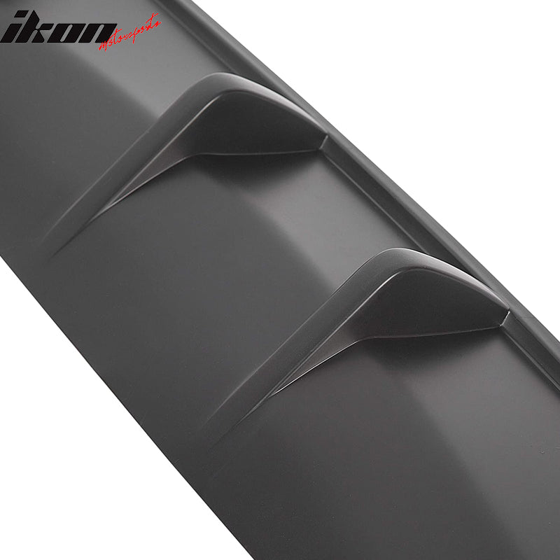 2009-2015 Nissan Maxima ST Style Unpainted Rear Bumper Diffuser PU