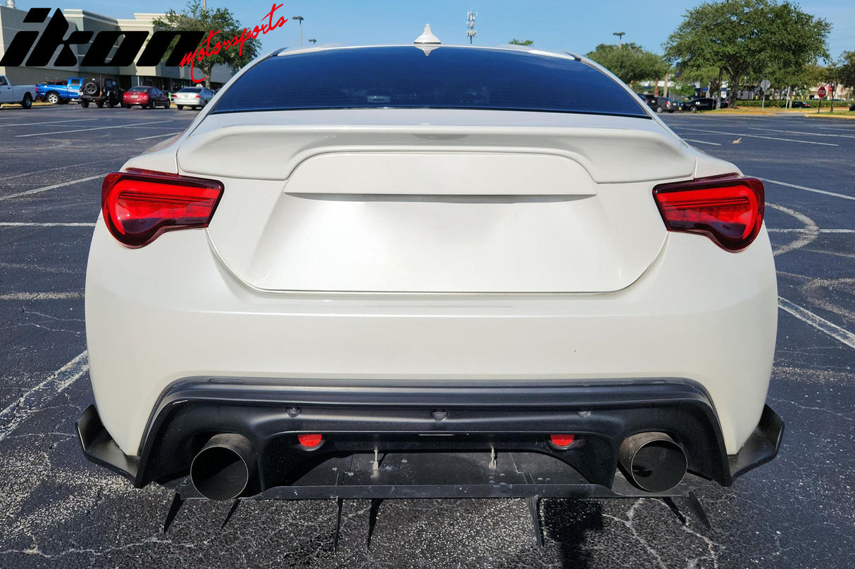 2013-2020 Scion FRS/Subaru BRZ/Toyota 86 GR Style Rear Bumper Diffuser
