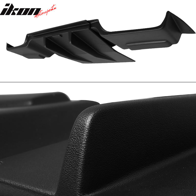 2011-2014 Subaru Impreza WRX STI Texture Black Rear Diffuser ABS