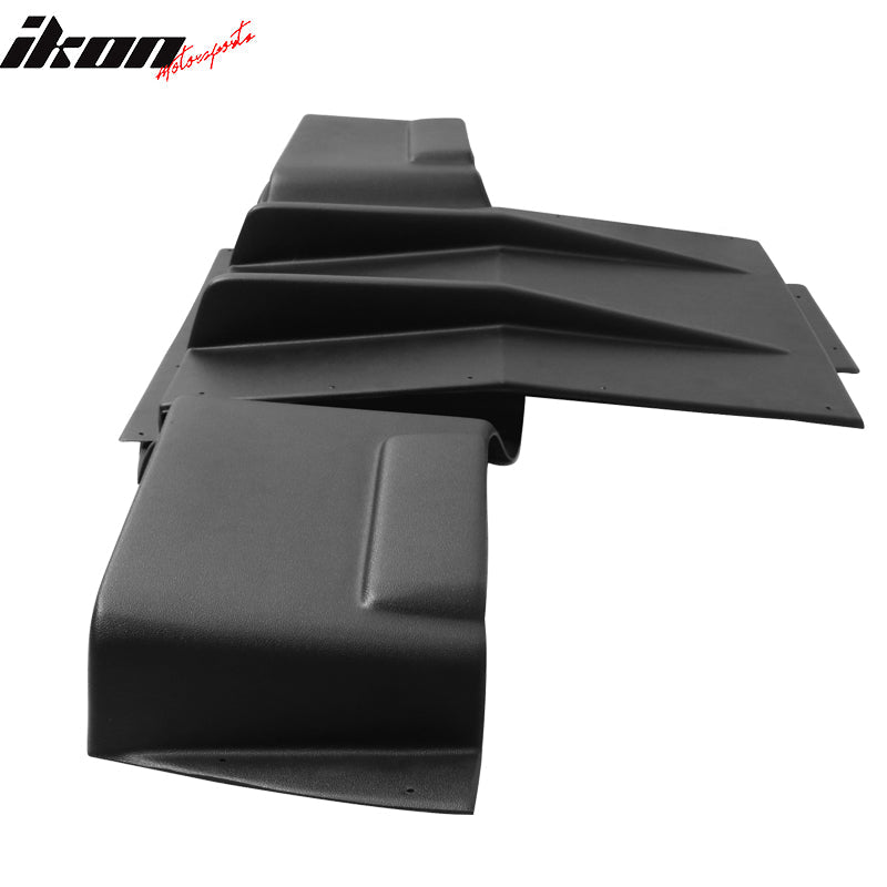2011-2014 Subaru Impreza WRX STI Texture Black Rear Diffuser ABS