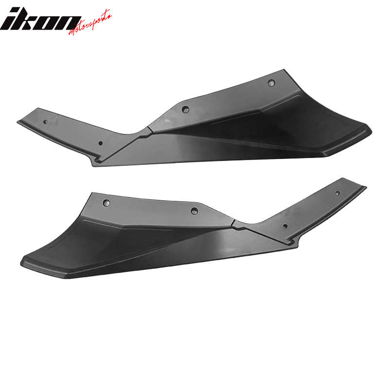 2017-2024 Tesla Model 3 Rear Diffuser with Aprons IKON Style 3PC