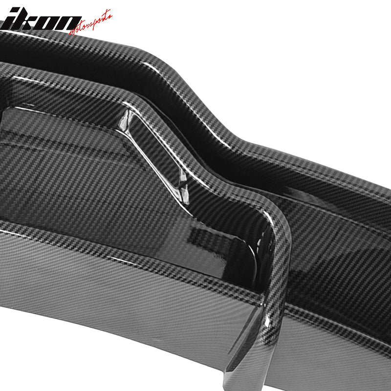 2017-2024 Tesla Model 3 IKON Style Rear Diffuser W/ LED PP