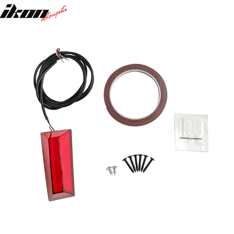 2017-2024 Tesla Model 3 IKON Style Rear Diffuser W/ LED PP