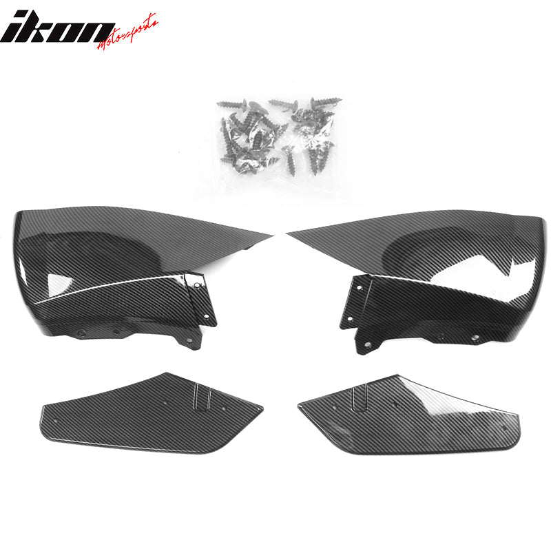 2020-2024 Tesla Model Y Rear Diffuser Shark Fin Splitter