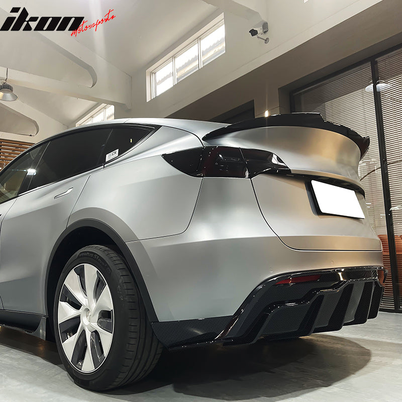 2020-2024 Tesla Model Y Rear Diffuser Shark Fin Splitter