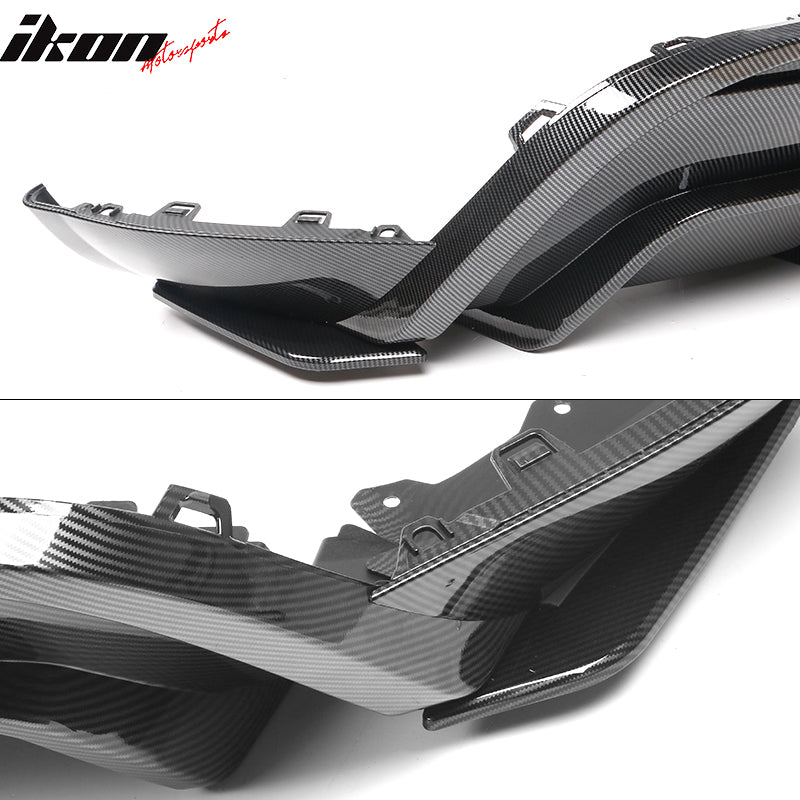 2020-2024 Tesla Model Y Rear Diffuser Shark Fin Splitter