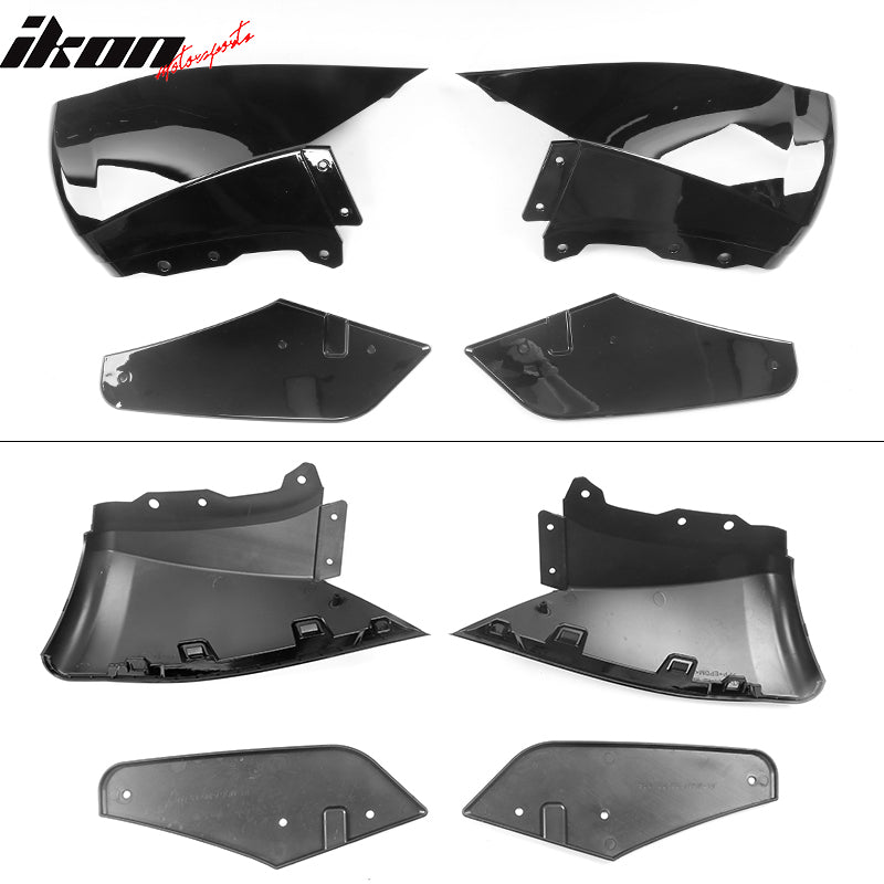 2020-2024 Tesla Model Y Rear Diffuser Shark Fin Splitter