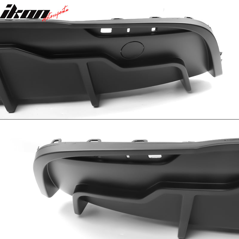 2020-2024 Tesla Model Y Rear Diffuser Shark Fin Splitter