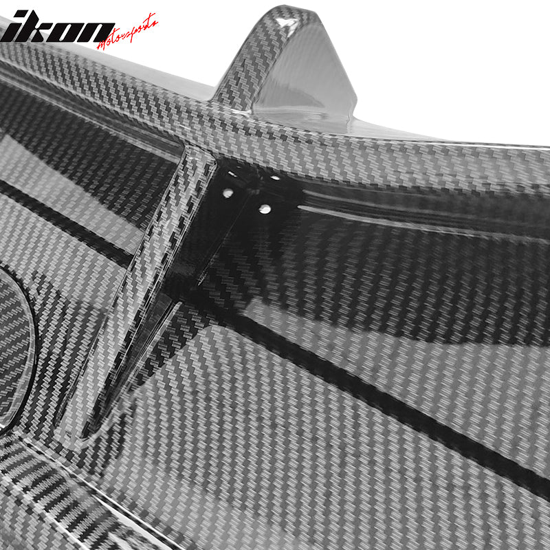 2020-2024 Tesla Model Y Rear Diffuser IKON Style W/ LED PP