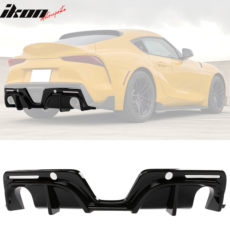 2020-2025 Toyota GR Supra A90 IKON Style Rear Diffuser PP