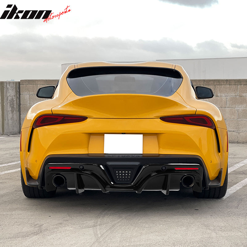 2020-2025 Toyota GR Supra A90 IKON Style Rear Diffuser PP