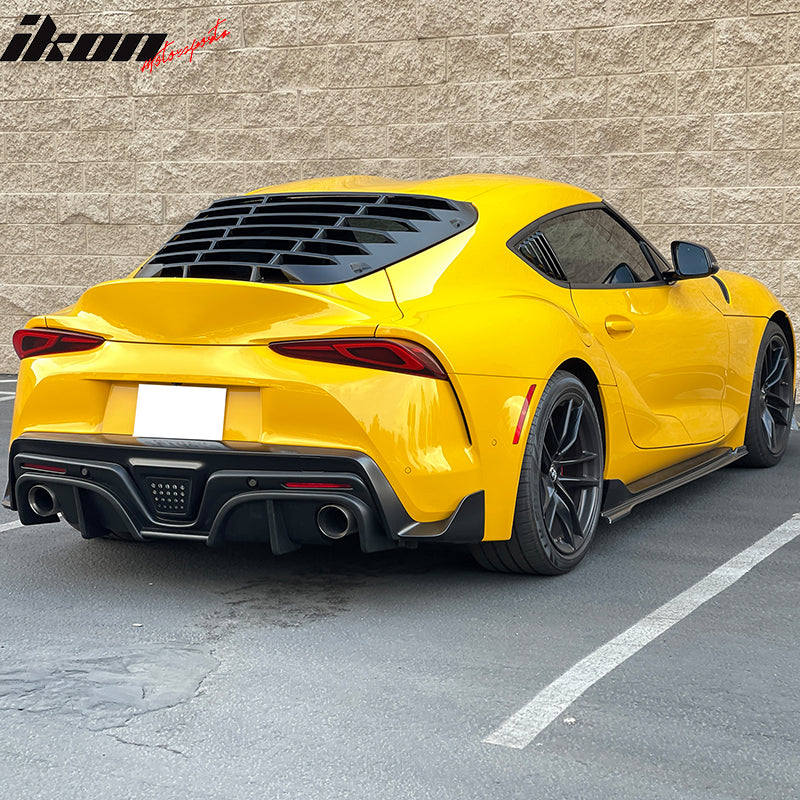 2020-2025 Toyota GR Supra A90 IKON Style Rear Diffuser PP