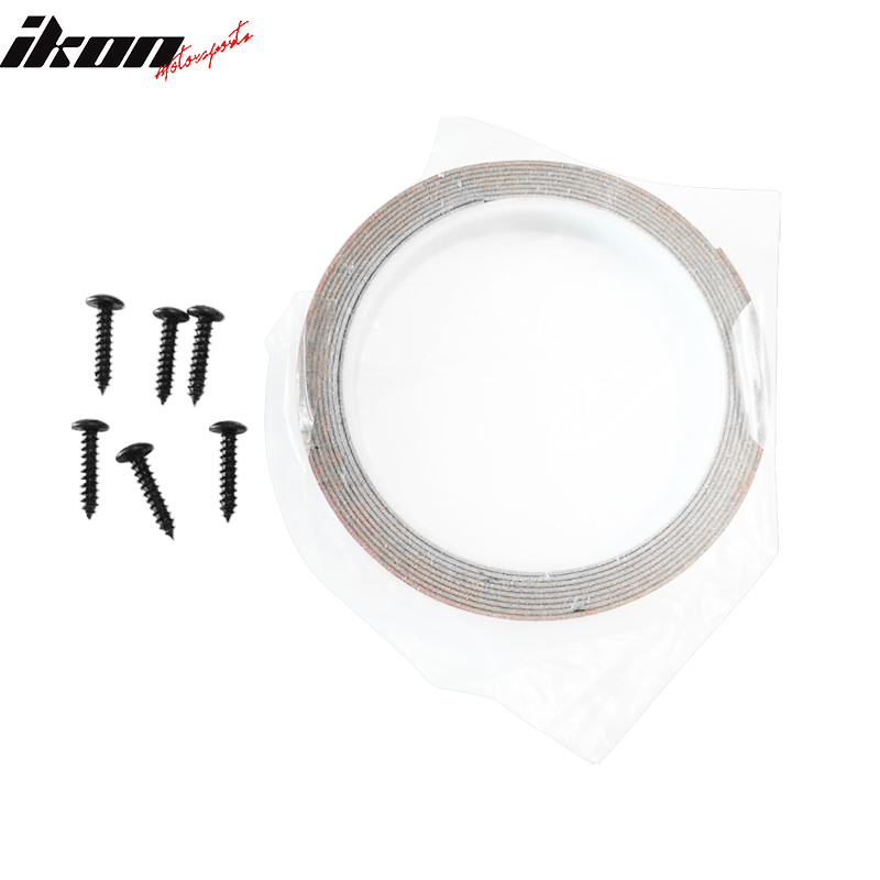 Universal 14"x6" 3 Fins Carbon Fiber Print Rear Bumper Diffuser ABS