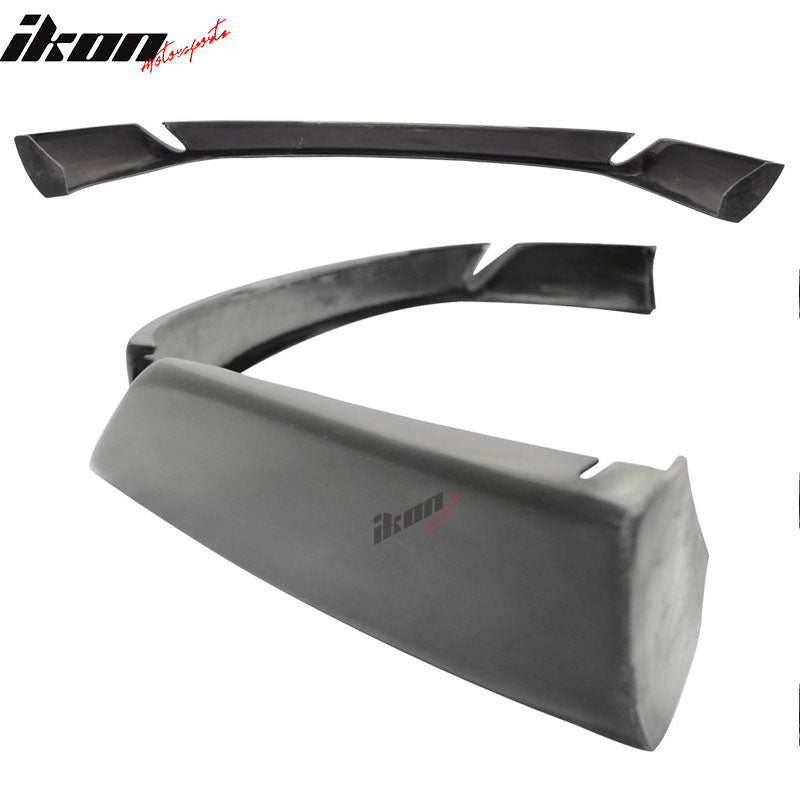 1996-2001 Audi A4 Type-O Style Unpainted Black Front Bumper Lip PU