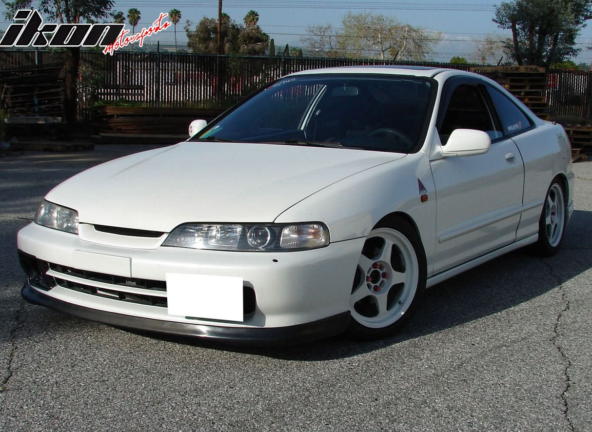 1994-1997 Acura Integra Unpainted Black Front Lip Spoiler Splitter PU